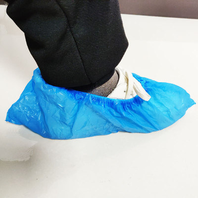 Disposable plastic CPE Shoe Cover with Elastic